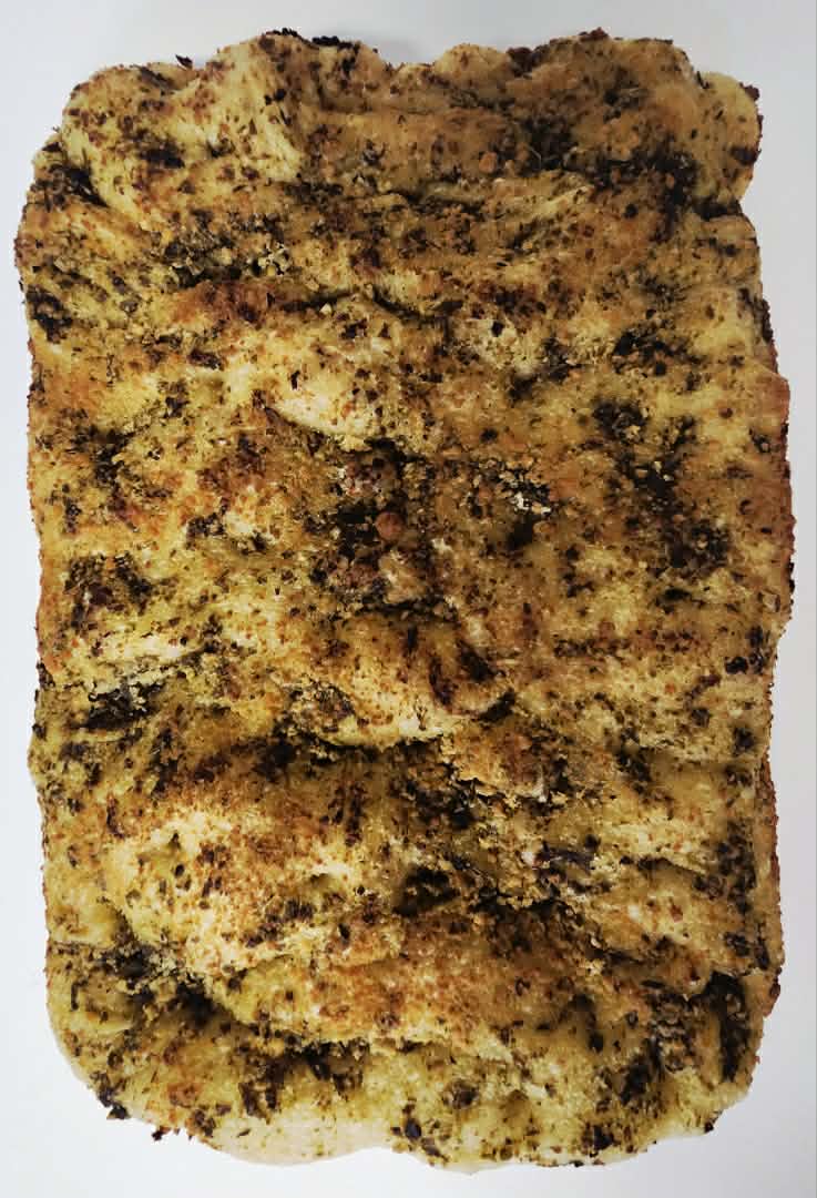 Pesto Parmesan Sourdough Focaccia